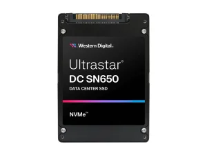 WD 2.5" SSD ULTRASTAR SN650  7.68TB (PCIe 4.0/NVMe)(Di)