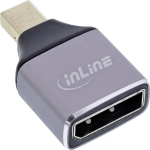 InLine® DisplayPort 1.4 Adapter, DisplayPort Buchse / Mini Displayport Stecker