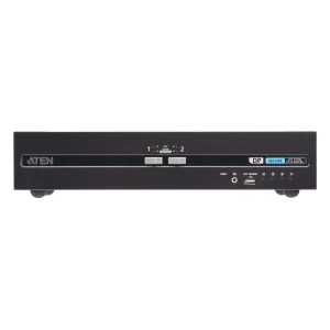 ATEN CS1142DP4C 2-Port KVM Secure Switch mit USB 4K DisplayPort Dual-Display