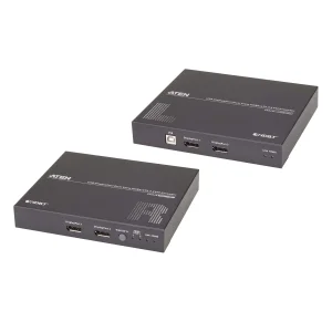 ATEN CE924 KVM Konsolen-Extender, USB Dual-Anzeige DisplayPort HDBaseT 2.0 (4K)