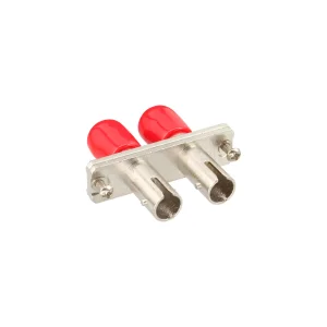 InLine® LWL Kupplung, Duplex ST/ST, Multimode, Keramik-Hülse, zum Einbau