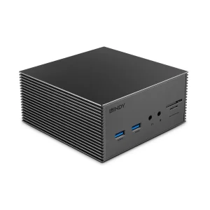 DST-Pro 101, USB C Laptop Dockingstation mit 4K-Unterstützung und 100W-Netzteil
