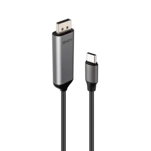 2m Bi-Direktionales USB Typ C zu DisplayPort 8K60Hz Kabel