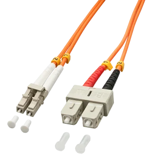 LWL-Duplexkabel LC / SC OM2 10m