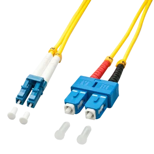 LWL-Duplexkabel  LC/SC OS2 5m