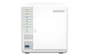 TS-364-8G 3 BAY 8 GB 1X 2.5GBE 2X USB3.2 GENII 1X USB3.2 GENI