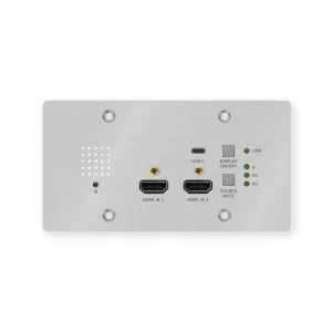 4K Multiformat HDBaseT-Sender Wandplatte