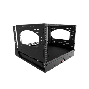 19-Zoll-Auszieh- und Dreh-Open-Frame-Rack, 6RU