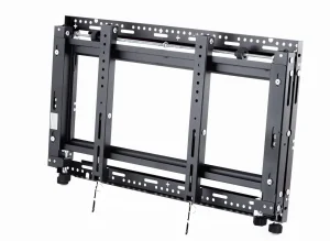 Videowand-Pop-Out-Halterung mit Schnellverschluss für 42-65"-Bildschirme, Querformat
