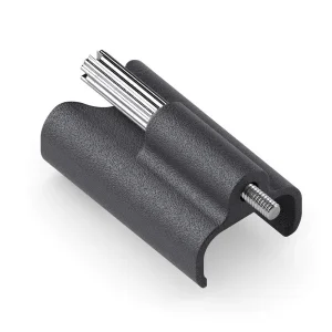 Satz mit 10 Stück - Abnehmbarer Tru-Lock-System Clip für PureInstall USB-C Kabel - schwarz