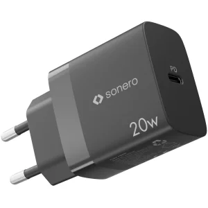 USB-C Ladegerät - 1 Anschluss - 20W PD - schwarz