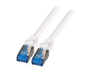 RJ45 PATCHKABEL S/FTP CAT.6A. CAT.7 RAW-CABLE TPE FLEX 0.25M