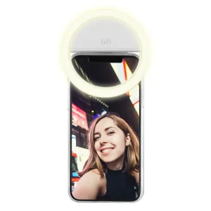 T'nB Influence LED Ring Clip für Smartphone, 6500K,125 mAh Akku