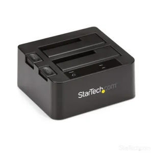 USB 3.1 GEN 2 DUAL-BAY DOCK .