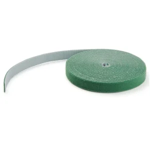 HOOK AND LOOP 100FT. - GREEN - RESUABLE