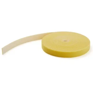 HOOK AND LOOP ROLL 100FT. - YELLOW - RESUABLE