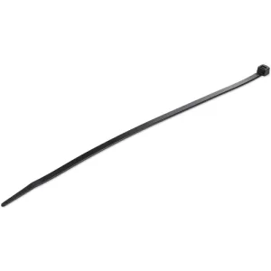 1000 PACK 10 CABLE TIES -BLACK NYLON ZIP TIE WRAPS UL TAA