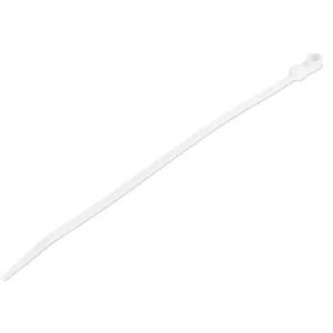 100 PACK OF PLASTIC ZIP TIES WITH SCREW HOLE 9