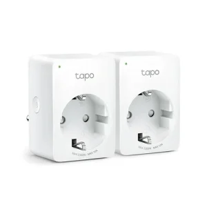 MINI SMART WI-FI SOCKET 2 PAK 2.4 GHZ WI-FI BLUETOOTH 4.2